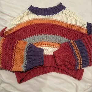 Emory Park striped sweater size M